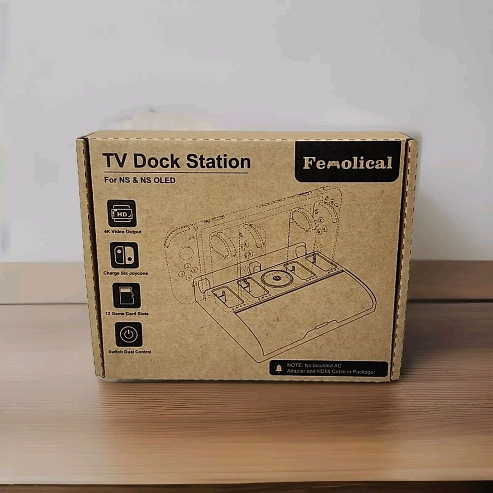 Fenolical TV Dock Station For NS & NS OLED Model HW-SD101 *No Cords Included